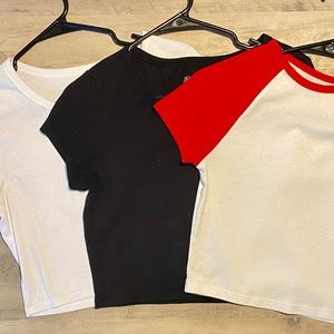 No Boundaries crop tops